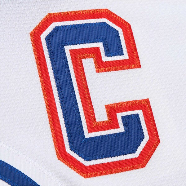 Wayne Gretzky Edmonton Oilers 1986/87 Blue Line Player Jersey - White - Image 8