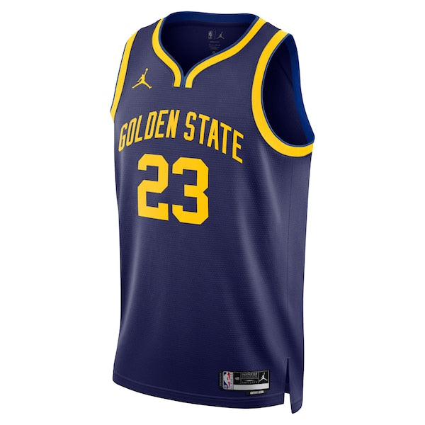 Draymond Green Golden State Warriors Jordan Brand Unisex Swingman Jersey - Statement Edition - Navy - Image 2