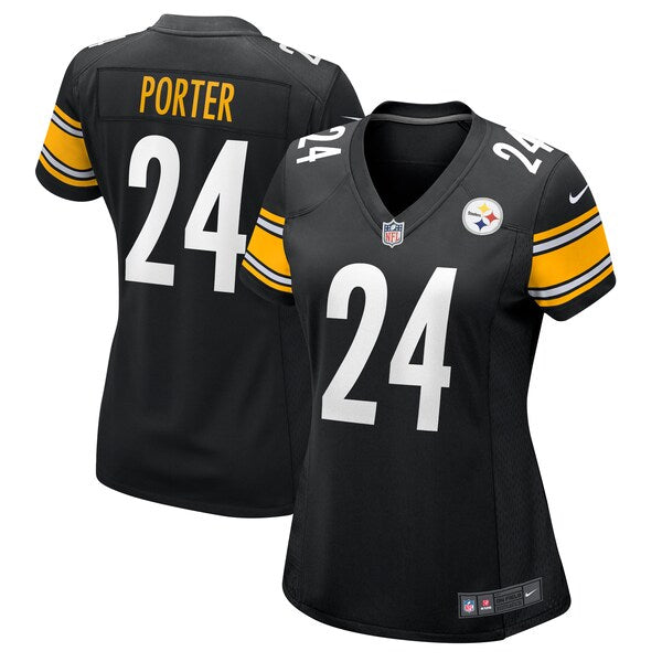 Joey Porter Jr. Pittsburgh Steelers Nike Women's Game Jersey - Black - Image 2