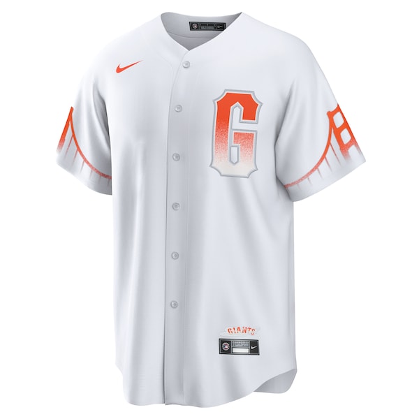 Mike Yastrzemski San Francisco Giants Nike City Connect Replica Player Jersey - White - Image 2