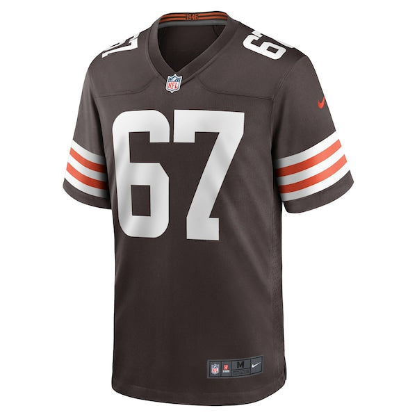 Justin Murray Cleveland Browns Nike Team Game Jersey - Brown - Image 2