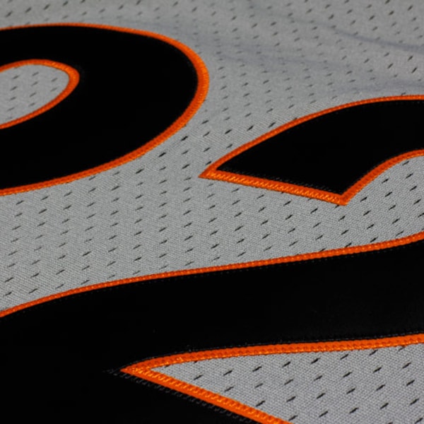 Will Clark San Francisco Giants 1989 Authentic Cooperstown Collection Batting Practice Jersey - Gray - Image 5