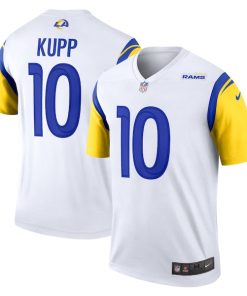 Alternative view of Cooper Kupp Los Angeles Rams Nike Legend Jersey - White/Royal