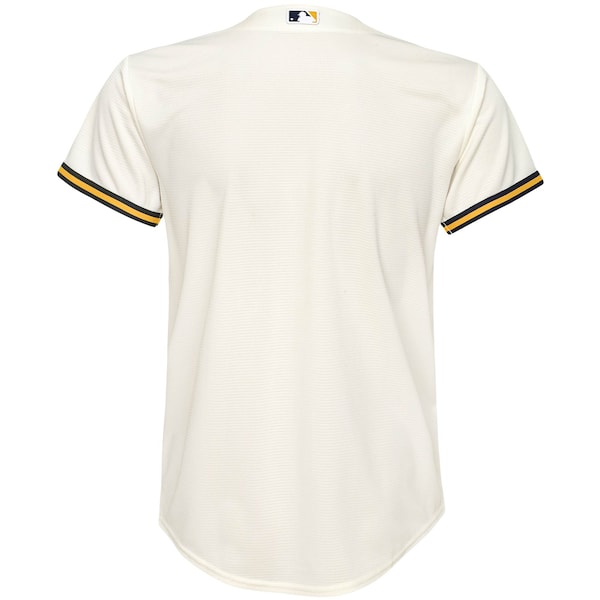 Milwaukee Brewers Nike Youth Home Replica Team Jersey - Cream - Image 3