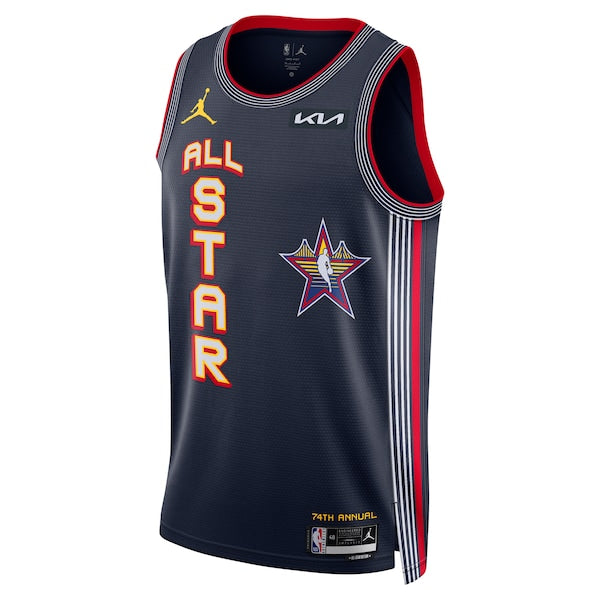Jordan Brand Unisex 2025 NBA All-Star Game Swingman Pick-A-Player Jersey - Navy - Image 2