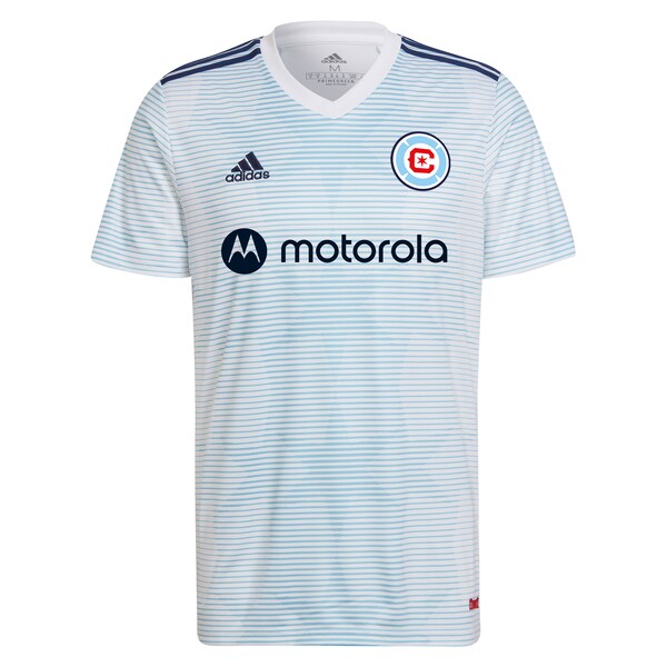 Kacper Przybylko Chicago Fire adidas 2022 Lakefront Kit Replica Player Jersey - White - Image 2