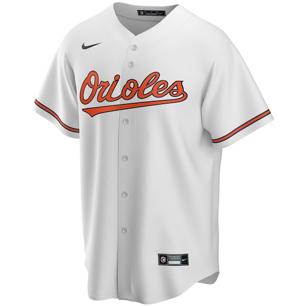 Baltimore Orioles Nike Home Pick-A-Player Retired Roster Replica Jersey - White - Image 2