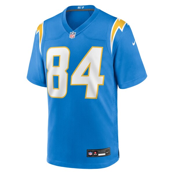 KeAndre Lambert-Smith Los Angeles Chargers Nike Team Game Jersey - Powder Blue - Image 2