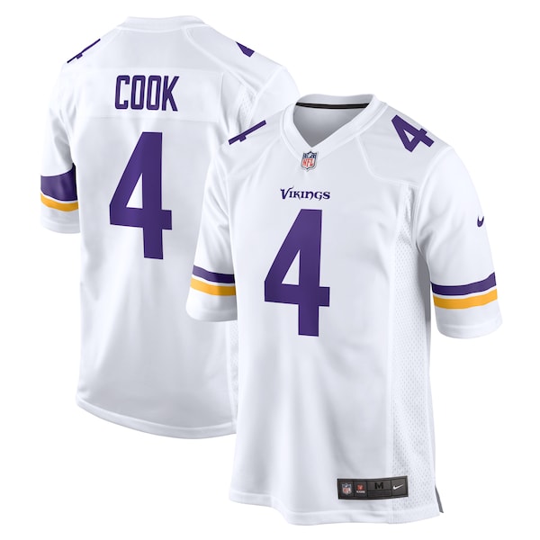 Dalvin Cook Minnesota Vikings Nike Game Jersey - White/Purple - Image 2