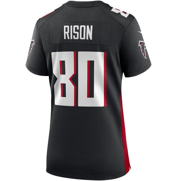 Andre Rison Atlanta Falcons Nike Women's Game Retired Player Jersey - Black/Red - Image 4