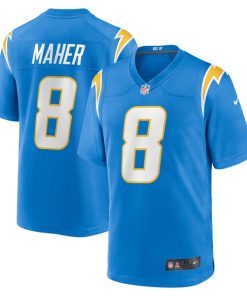 Brett Maher Los Angeles Chargers Nike Team Game Jersey -  Powder Blue