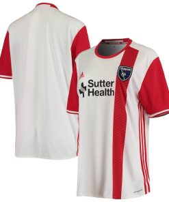 San Jose Earthquakes adidas Women's 2016 Replica Away Jersey - White