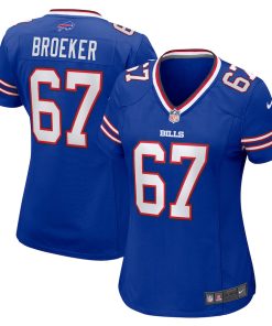 Nick Broeker Buffalo Bills Nike Women's Home Game Jersey - Royal