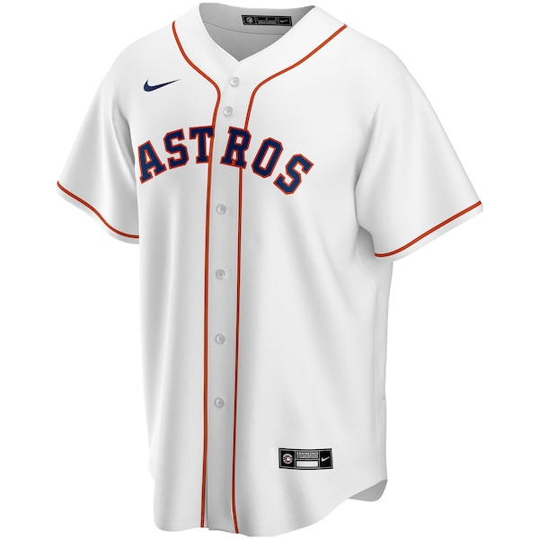 Houston Astros Nike Home Pick-A-Player Retired Roster Replica Jersey - White - Image 2