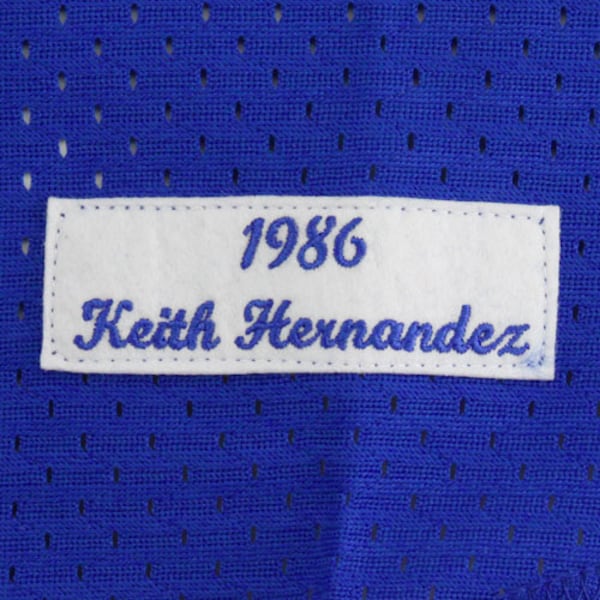 Keith Hernandez New York Mets Cooperstown Mesh Batting Practice Jersey Royal - Image 7