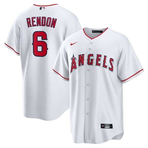 Anthony Rendon Los Angeles Angels Nike Home Replica Player Name Jersey - White/Red - Image 2