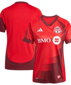 Alternative view of Toronto FC adidas Women's 2025 Club Kit Replica Jersey - Red