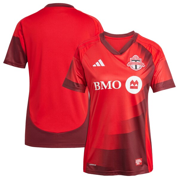 Toronto FC adidas Women's 2025 Club Kit Replica Jersey - Red - Image 2