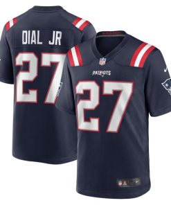 Marcellas Dial Jr. New England Patriots Nike  Game Jersey -  Navy