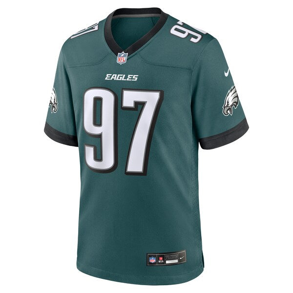 Moro Ojomo Philadelphia Eagles Nike Team Game Jersey - Midnight Green - Image 4