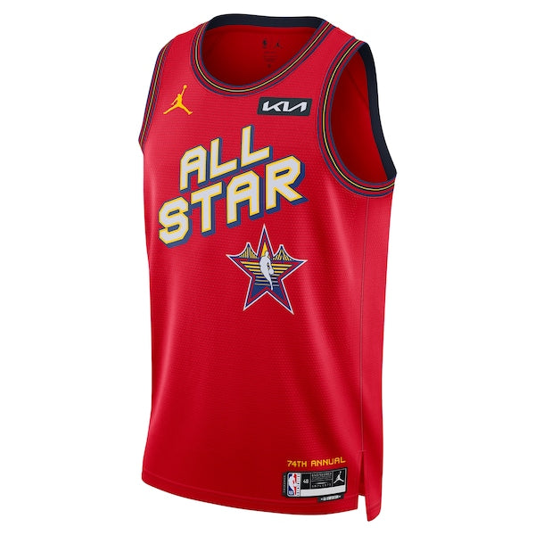 Jordan Brand Unisex 2025 NBA All-Star Game Swingman Pick-A-Player Jersey - Red - Image 2