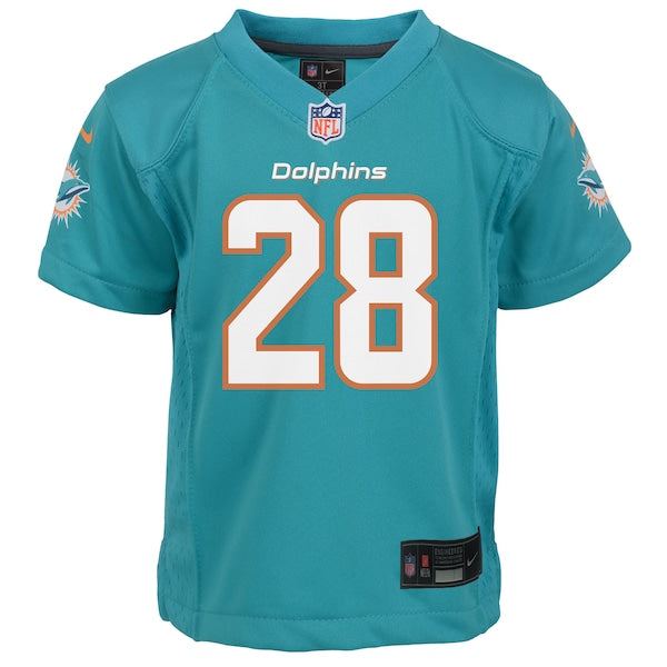 De¡¯Von Achane Miami Dolphins Nike Preschool Team Game Jersey - Aqua - Image 2