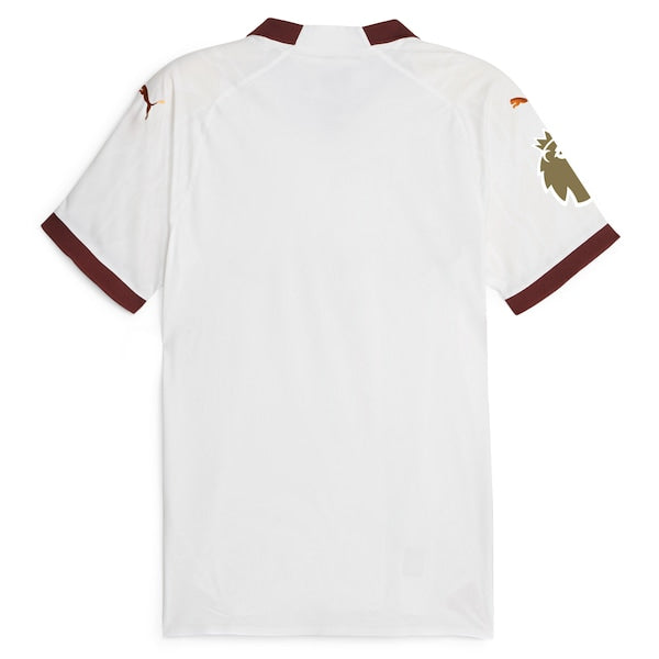 Manchester City Puma 2023/24 Away Authentic Jersey - White - Image 3