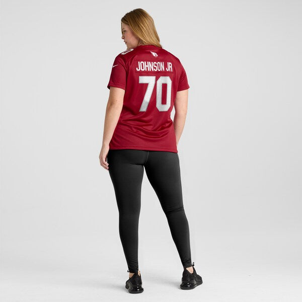 Paris Johnson Jr. Arizona Cardinals Nike Women's Game Jersey - Cardinal - Image 8