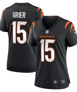 Will Grier Cincinnati Bengals Nike Women's Team Game Jersey -  Black