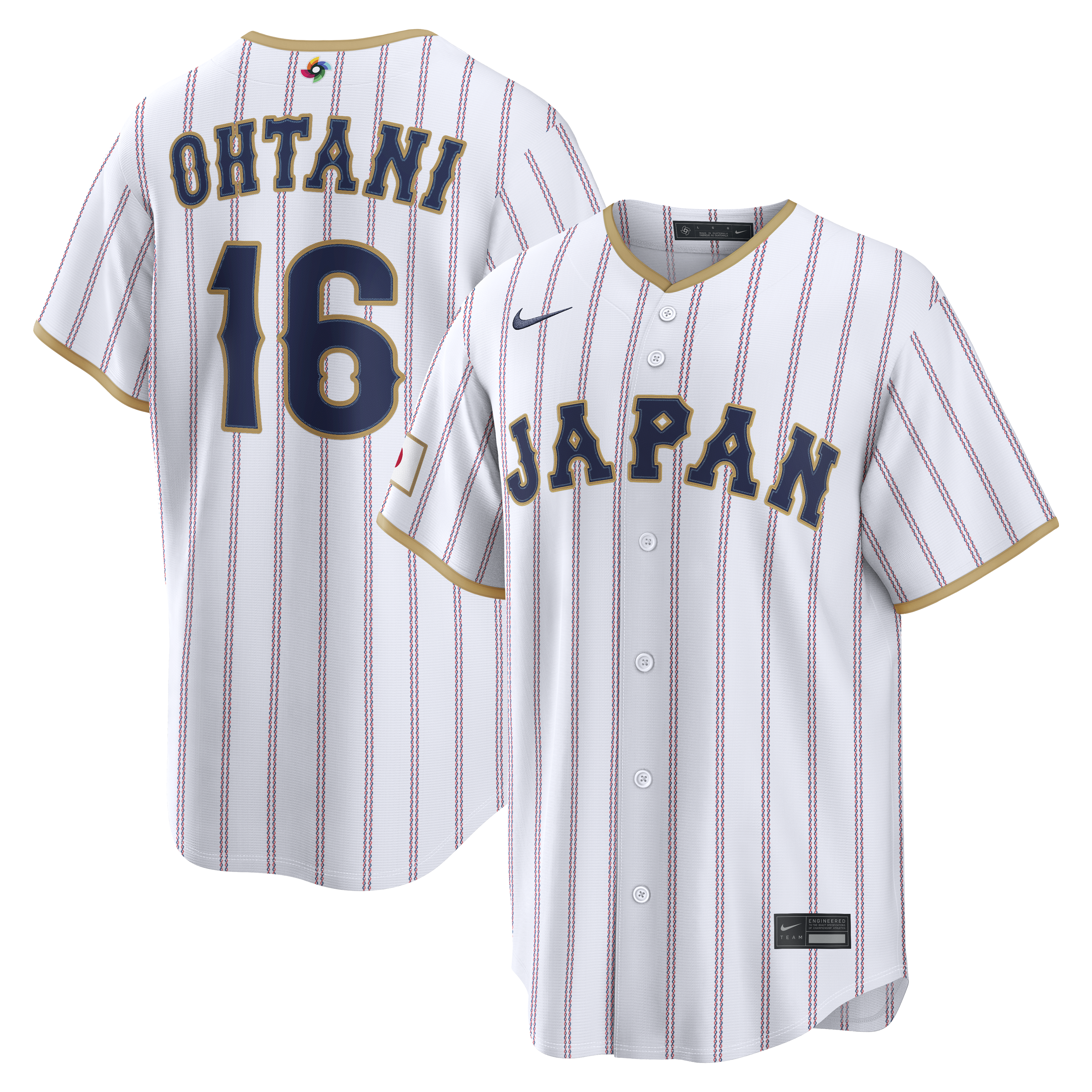 Shohei Ohtani Japan Baseball Nike 2026 World Baseball Classic Road Stadium Jersey - Navy/White - Image 6