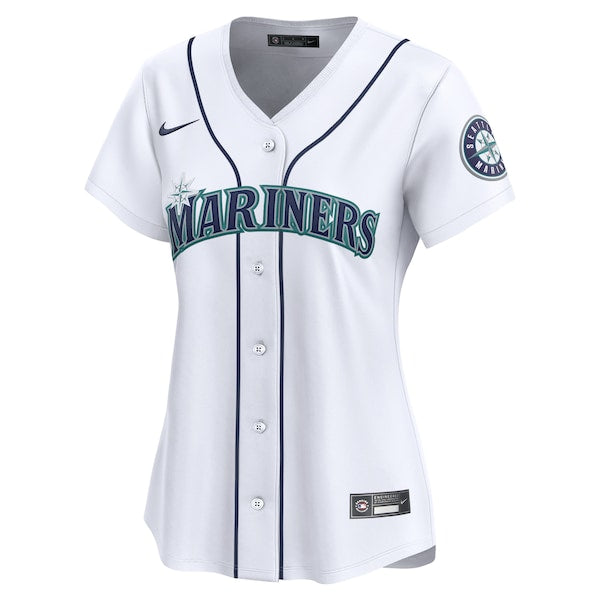 Ichiro Suzuki Seattle Mariners Nike Women's Home Limited Player Jersey - White - Image 2