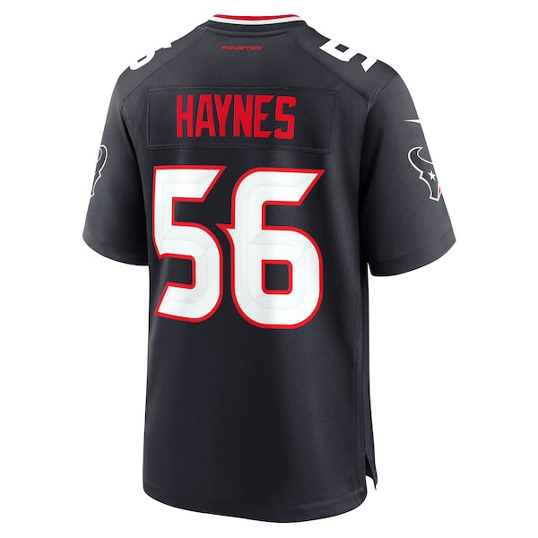 Marcus Haynes Houston Texans Nike Team Game Jersey - Navy - Image 3