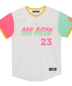 Alternative view of Fernando Tatis Jr. San Diego Padres Nike Preschool City Connect Limited Player Jersey - White