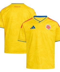 Colombia National Team adidas Youth FIFA x World Cup 2026 Home Replica Jersey - Yellow