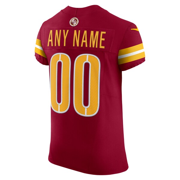Washington Commanders Nike Team Vapor F.U.S.E. Elite Custom Jersey - Burgundy - Image 3