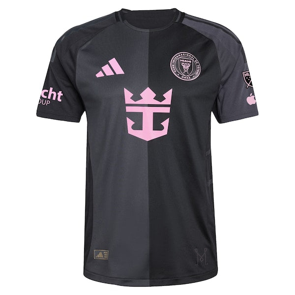 Sergio Busquets Inter Miami CF adidas 2025 The Fortitude Kit Authentic Player Jersey - Black - Image 2