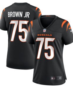 Orlando Brown Jr. Cincinnati Bengals Nike Women's Team Game Jersey - Black