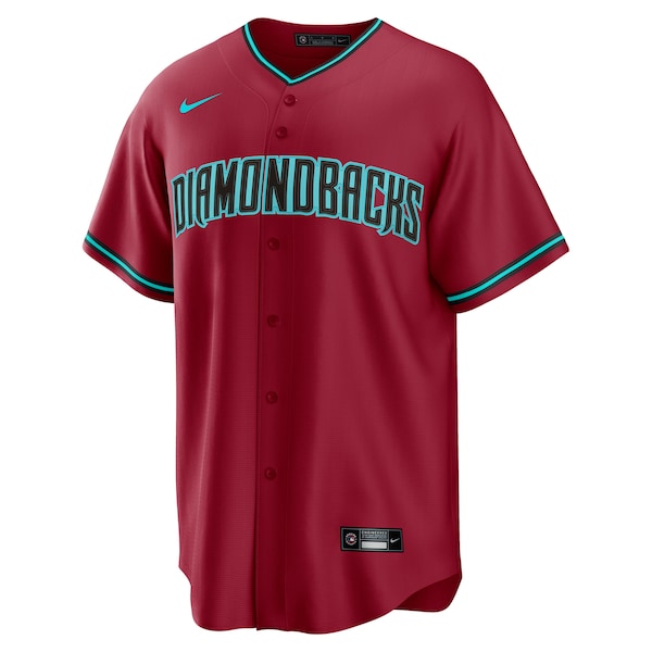 Corbin Carroll Arizona Diamondbacks Nike Alternate 2 Replica Jersey - Red - Image 2
