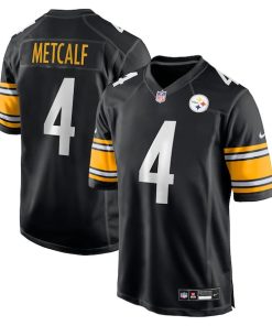 DK Metcalf Pittsburgh Steelers Nike Youth Game Player Jersey - Black