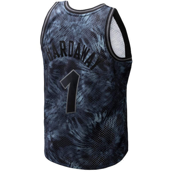 Penny Hardaway Orlando Magic Hardwood Classics 1984/85 Tie-Dye Swingman Jersey - Black - Image 3