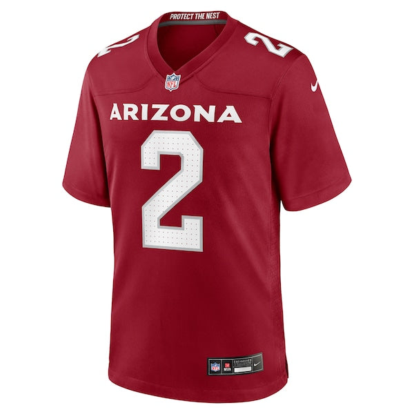 Mack Wilson Sr. Arizona Cardinals Nike Team Game Jersey - Cardinal - Image 2