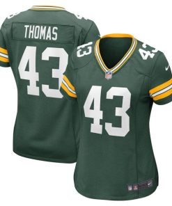 Kiondre Thomas Green Bay Packers Nike Women's Game Player Jersey - Green