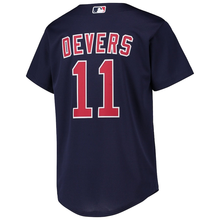 Rafael Devers Boston Red Sox Nike Youth Alternate Replica Player Jersey - Navy - Image 3