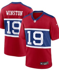Jameis Winston New York Giants Nike Alternate Game Jersey - Century Red/Royal