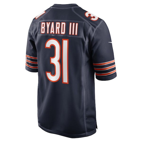 Kevin Byard III Chicago Bears Nike Game Jersey - Navy - Image 3