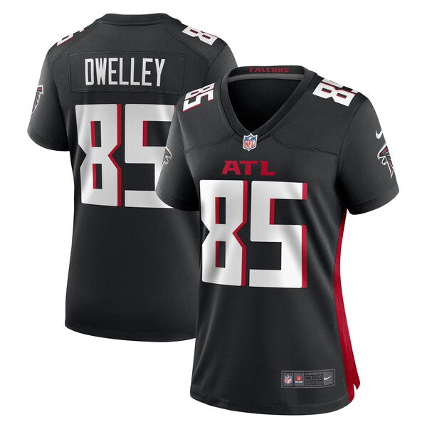 Ross Dwelley Atlanta Falcons Nike Women's Game Jersey - Black