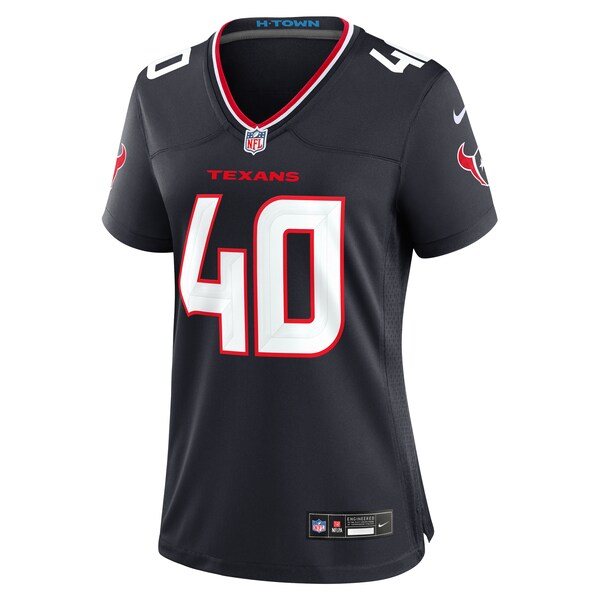 Dalton Keene Houston Texans Nike Women's Team Game Jersey - Navy - Image 2