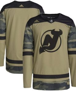 New Jersey Devils adidas Military Appreciation Team Authentic Practice Jersey - Camo