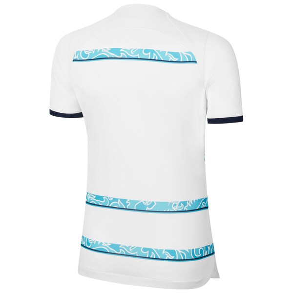 Chelsea Nike Women's 2022/23 Away Breathe Stadium Blank Replica Jersey - White - Image 3