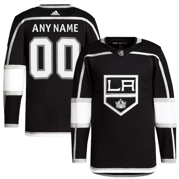Los Angeles Kings adidas Home Primegreen Authentic Custom Jersey - Black